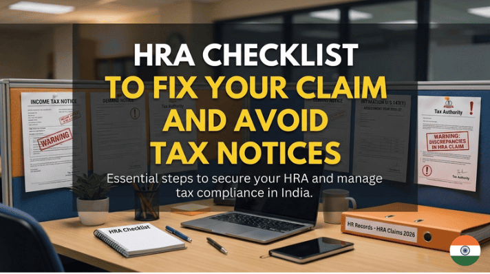 HRA Checklists to Avoid Tax Notice