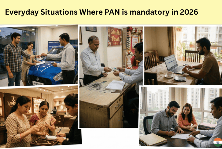 Where PAN is mandatory in 2026
